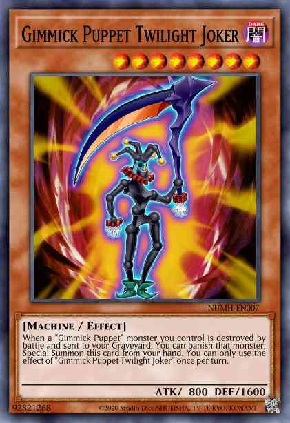 Gimmick Puppet Twilight Joker - NUMH-EN007 - Super Rare - Unlimited