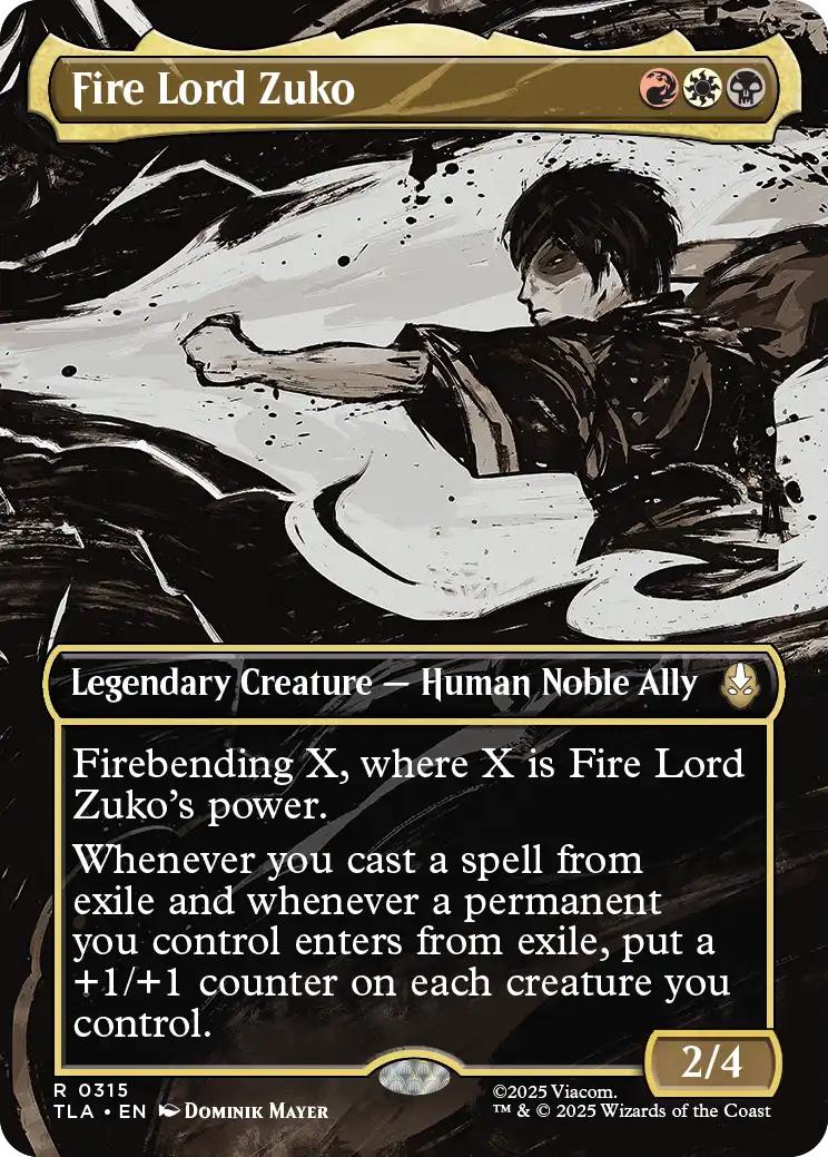 Fire Lord Zuko [315] [Borderless] [Scene] [Avatar: The Last