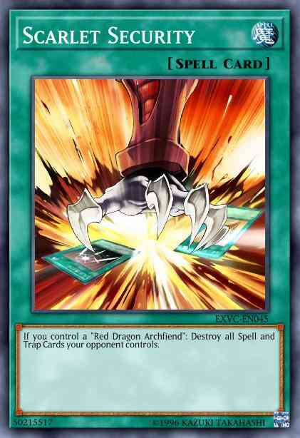 Scarlet Security - EXVC-EN045 - Common - Unlimited