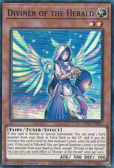 Diviner of the Herald - RA05-EN017 - Super Rare - 1st Edition