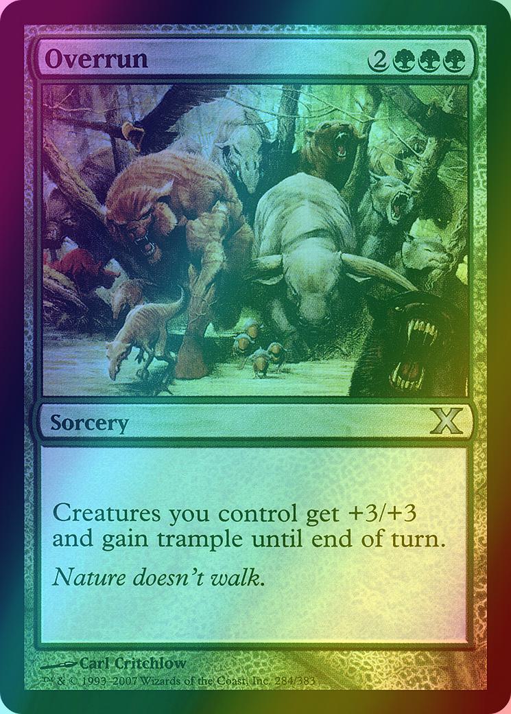 overrun cards mtg Overrun Tempest (TMP) #243 Scryfall Magic: The Gathering Search