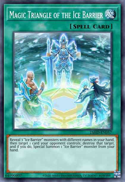 Magic Triangle of the Ice Barrier - TSHD-EN057 - Common - Unlimited