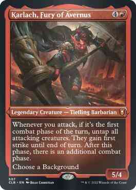 karlach fury of avernus mtg commander deck Series #7 Karlach, Stitched Playmat for Magi Ultra PRO International slip rubber backing to keep the playmat from shifting during use Karlach, Fury of Avernus Commander