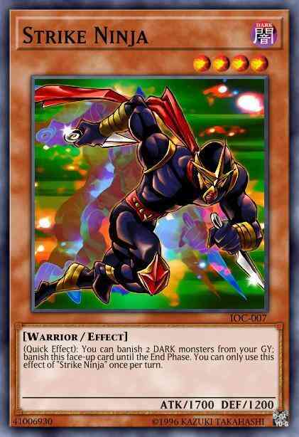 Strike Ninja - IOC-007 - Ultra Rare - 1st Edition