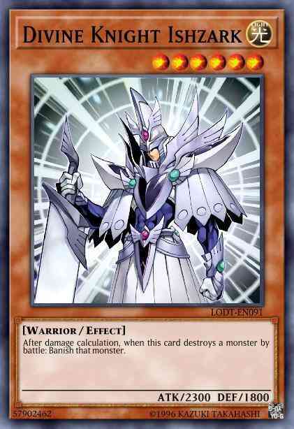 Divine Knight Ishzark - LCJW-EN046 - Common - 1st Edition