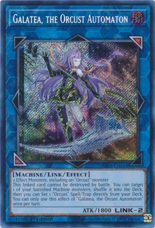 Galatea, the Orcust Automaton - RA03-EN044 - Secret Rare - 1st Edition
