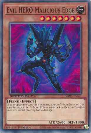 Evil HERO Malicious Edge - SGX3-ENA01 - Common - 1st Edition