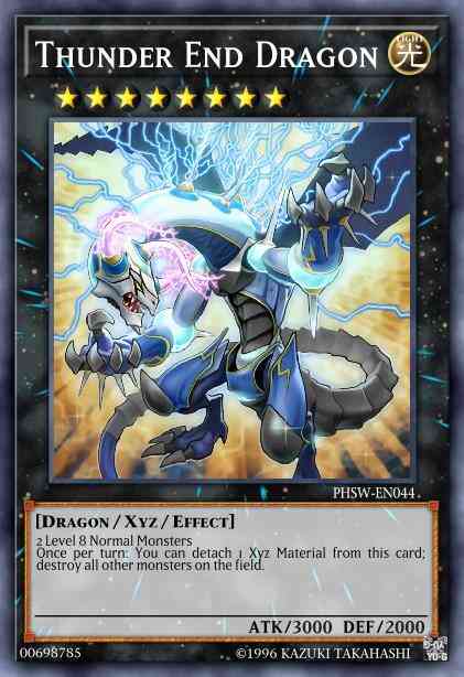 Thunder End Dragon - PHSW-EN044 - Ultra Rare - 1st Edition