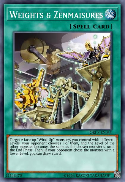 Weights & Zenmaisures - ORCS-EN055 - Rare - 1st Edition