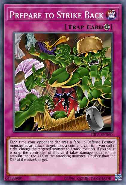 Prepare to Strike Back - CRV-EN060 - Common - 1st Edition
