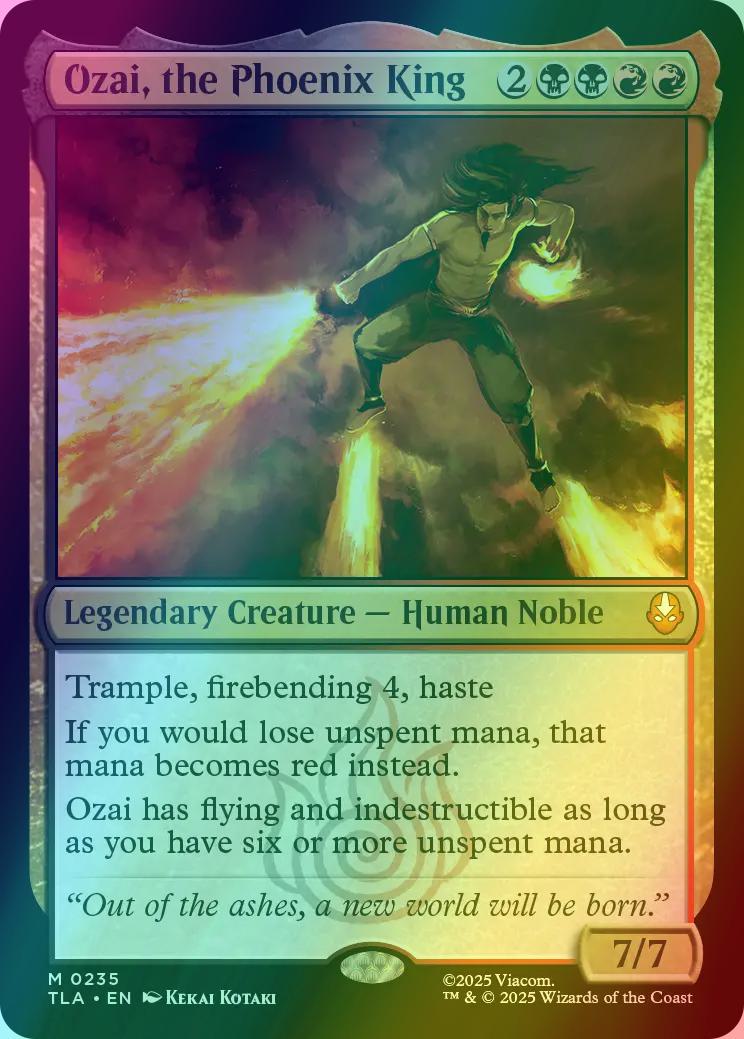 Ozai, the Phoenix King [235] [Avatar: The Last Airbender] [Foil