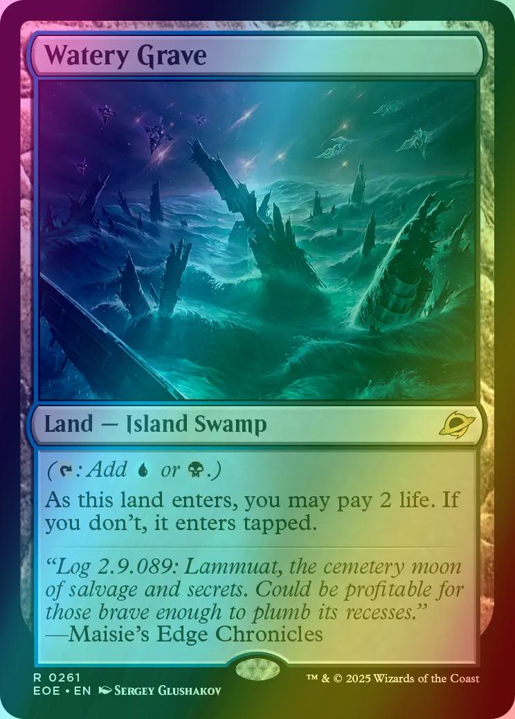 Watery Grave [261] [Edge of Eternities] [Foil] – Face to