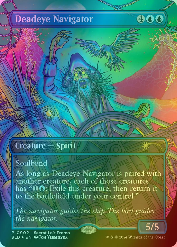 Deadeye Navigator [0902] [Borderless] [Vacation Superdrop 2025] [Secret  Lair Drop] [Foil] – Face to Face Games