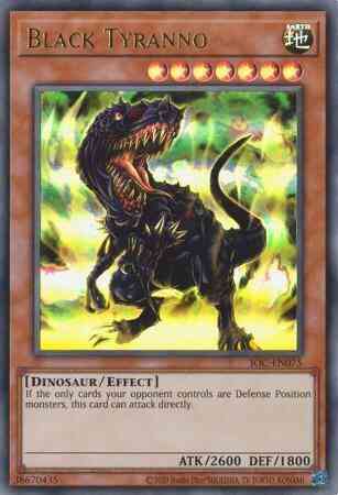 Black Tyranno - 25th Anniversary - IOC-EN075 - Ultra Rare - Unlimited