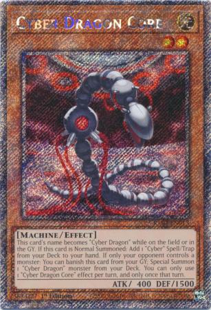 Cyber Dragon Core - RA04-EN013 - Platinum Secret Rare - 1st Edition