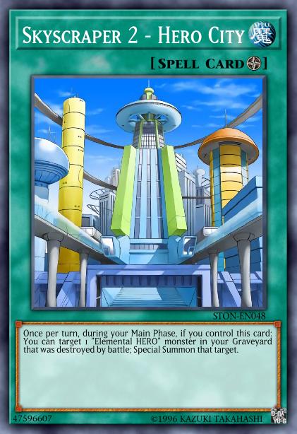 Skyscraper 2 - Hero City - LCGX-EN097 - Secret Rare - Unlimited