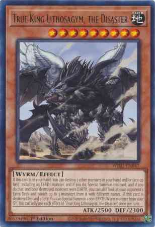 True King Lithosagym, the Disaster - WISU-EN047 - Rare - 1st Edition