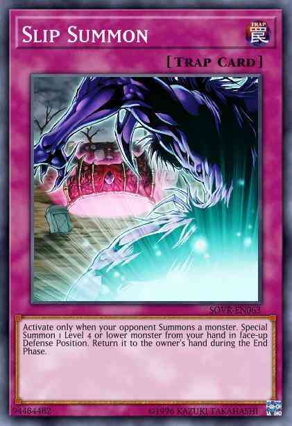 Slip Summon - SOVR-EN063 - Common - 1st Edition