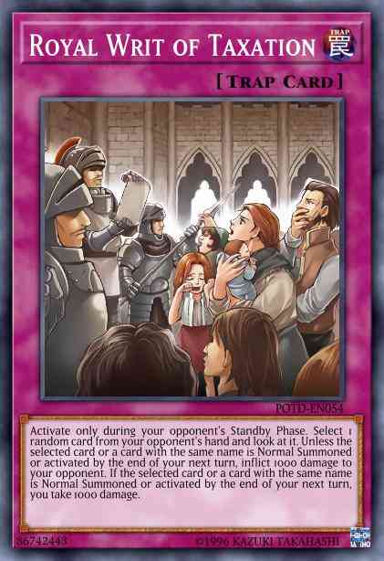 Royal Writ of Taxation - POTD-EN054 - Common - Unlimited