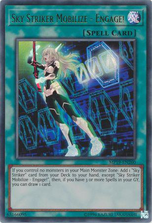 Sky Striker Mobilize - Engage! - MP19-EN260 - Ultra Rare - Unlimited