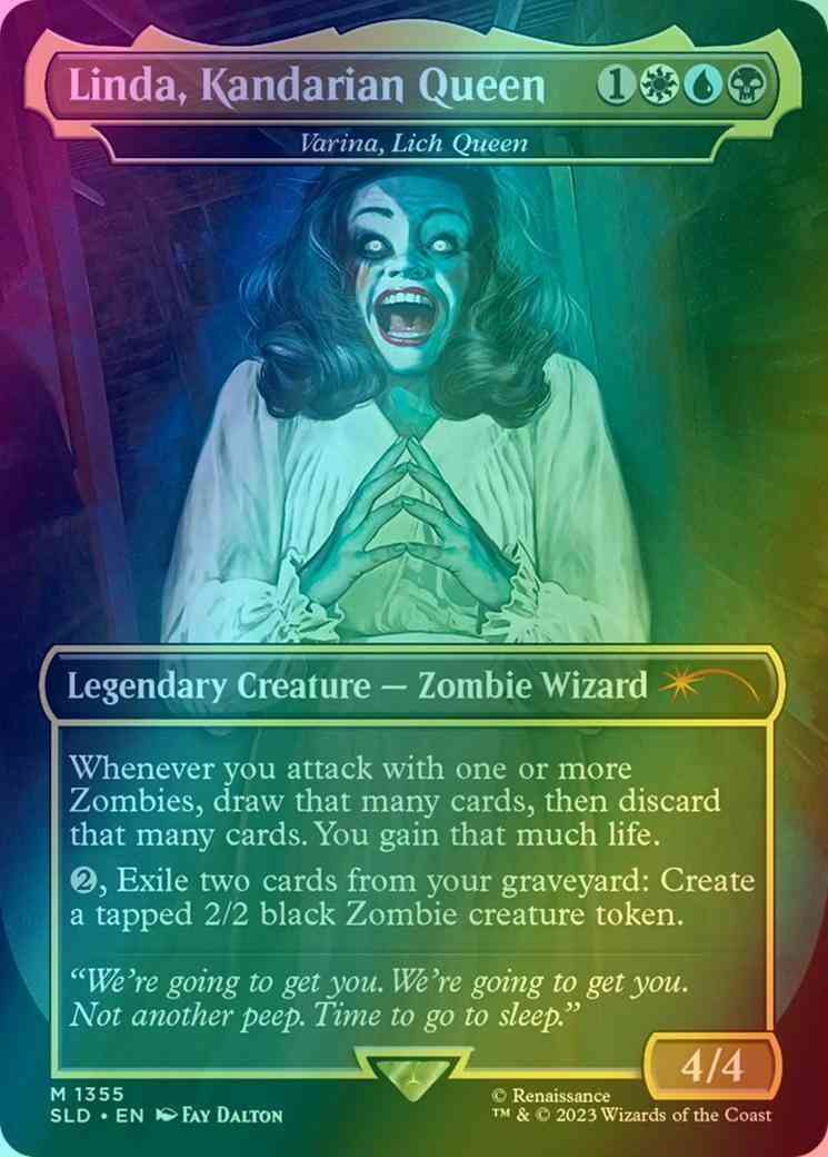 evil dead mtg cards Linda, Kandarian Queen