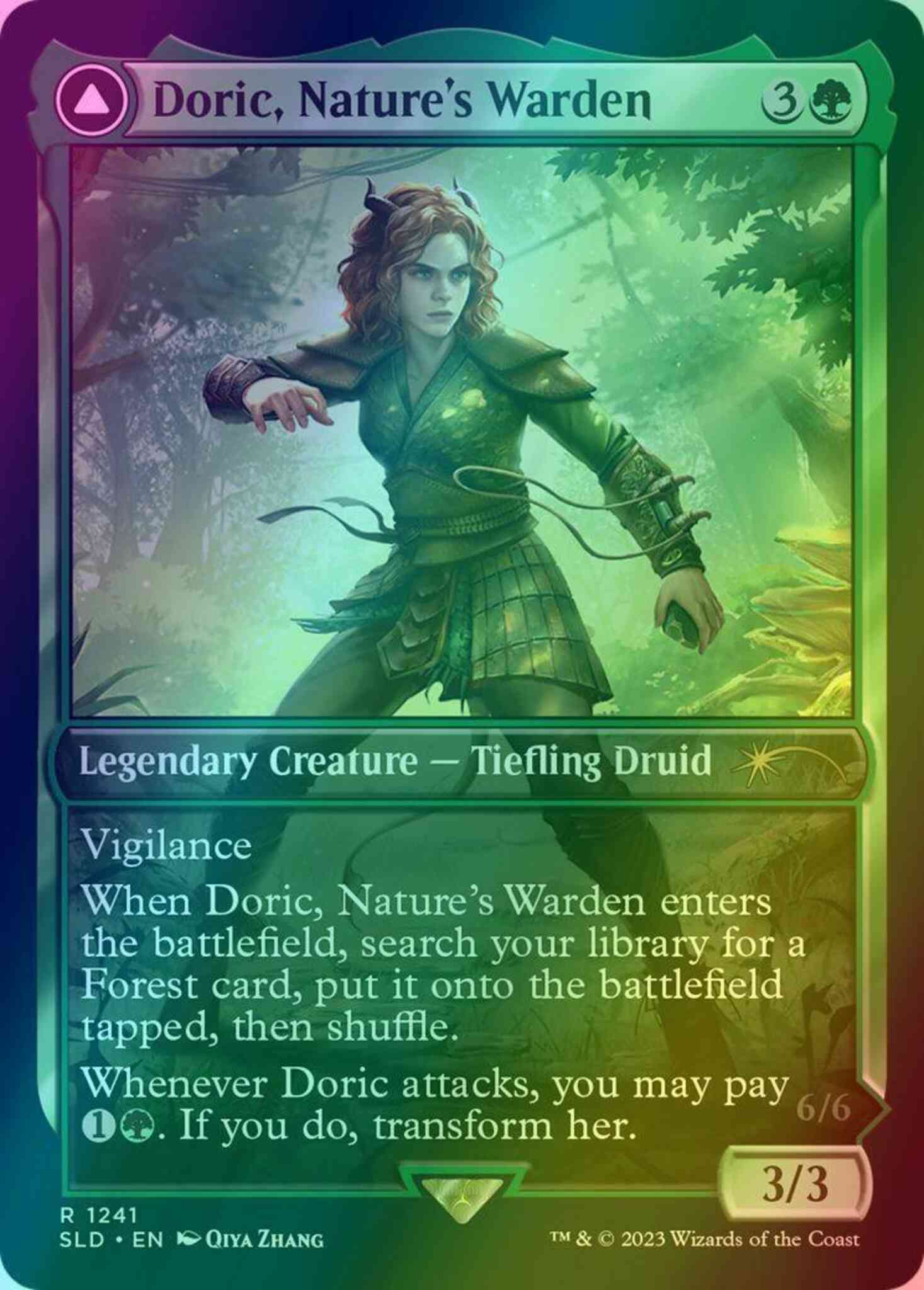 Doric, Nature's Warden // Doric, Owlbear Avenger [1241] [Honor Among  Thieves] [Secret Lair Drop] [Foil] – Face to Face Games