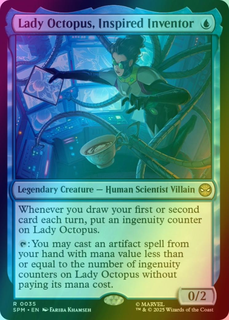 Lady Octopus, Inspired Inventor [35] [Marvel's Spider-Man] [Foil] – Face to  Face Games