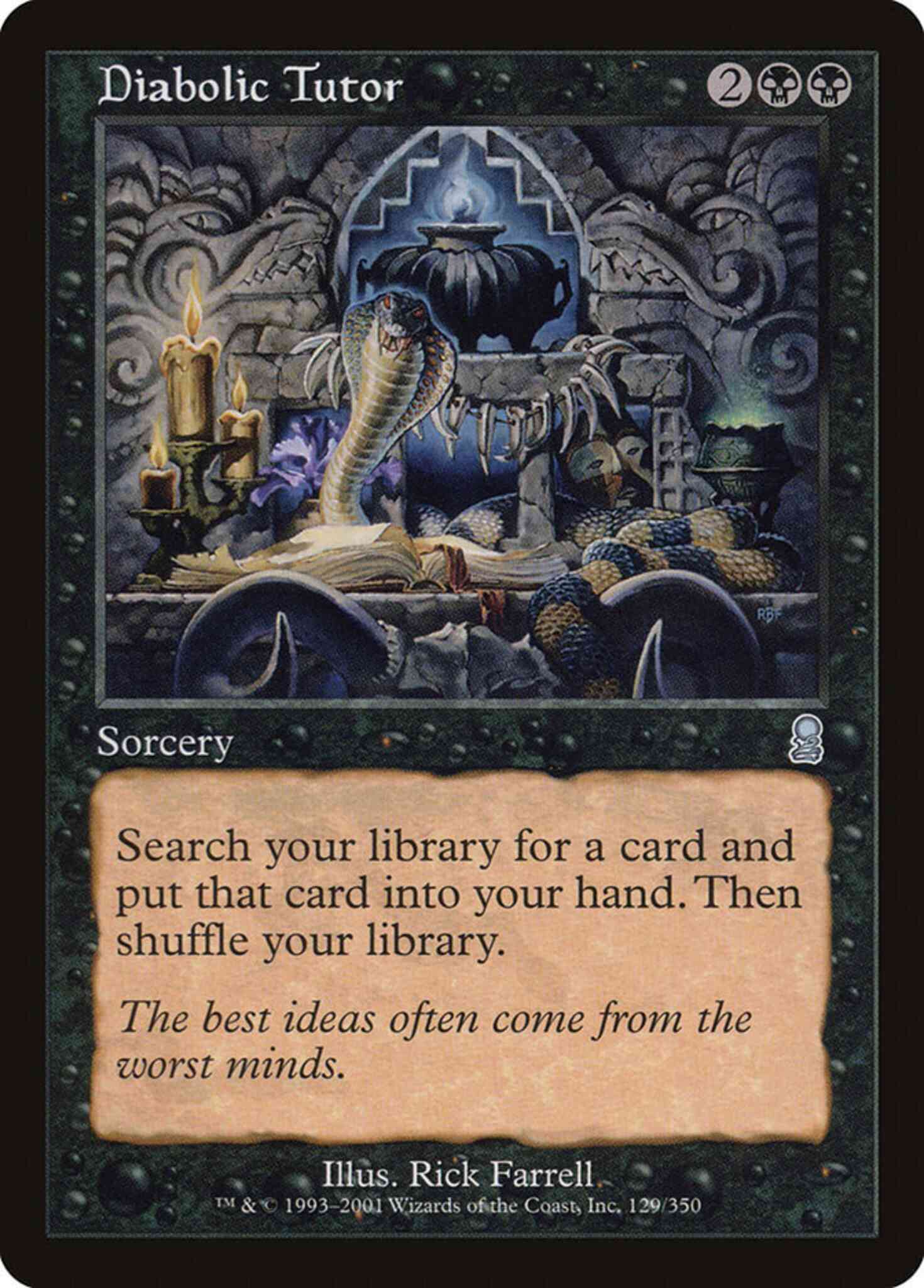 Diabolic Tutor [129] [Odyssey] [Non-Foil] – Face to Face Games