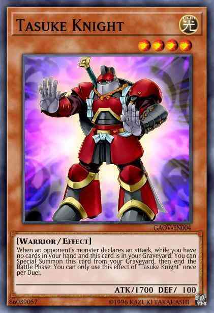 Tasuke Knight - GAOV-EN004 - Super Rare - Unlimited