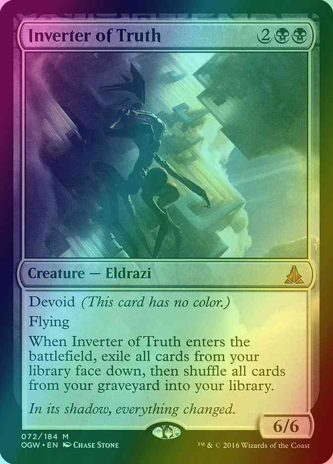 Inverter of Truth [72] [Oath of the Gatewatch] [Foil] – Face to