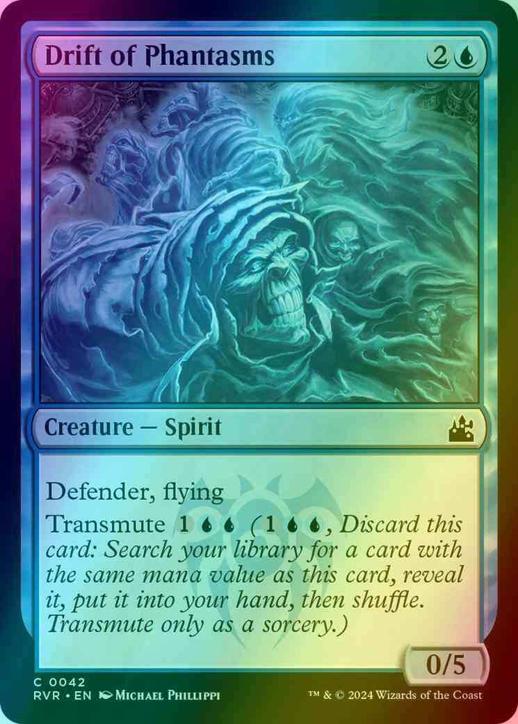 mtg transmute cards Drift of Phantasms [42] [Ravnica Remastered] [Foil] – Face to Face Games