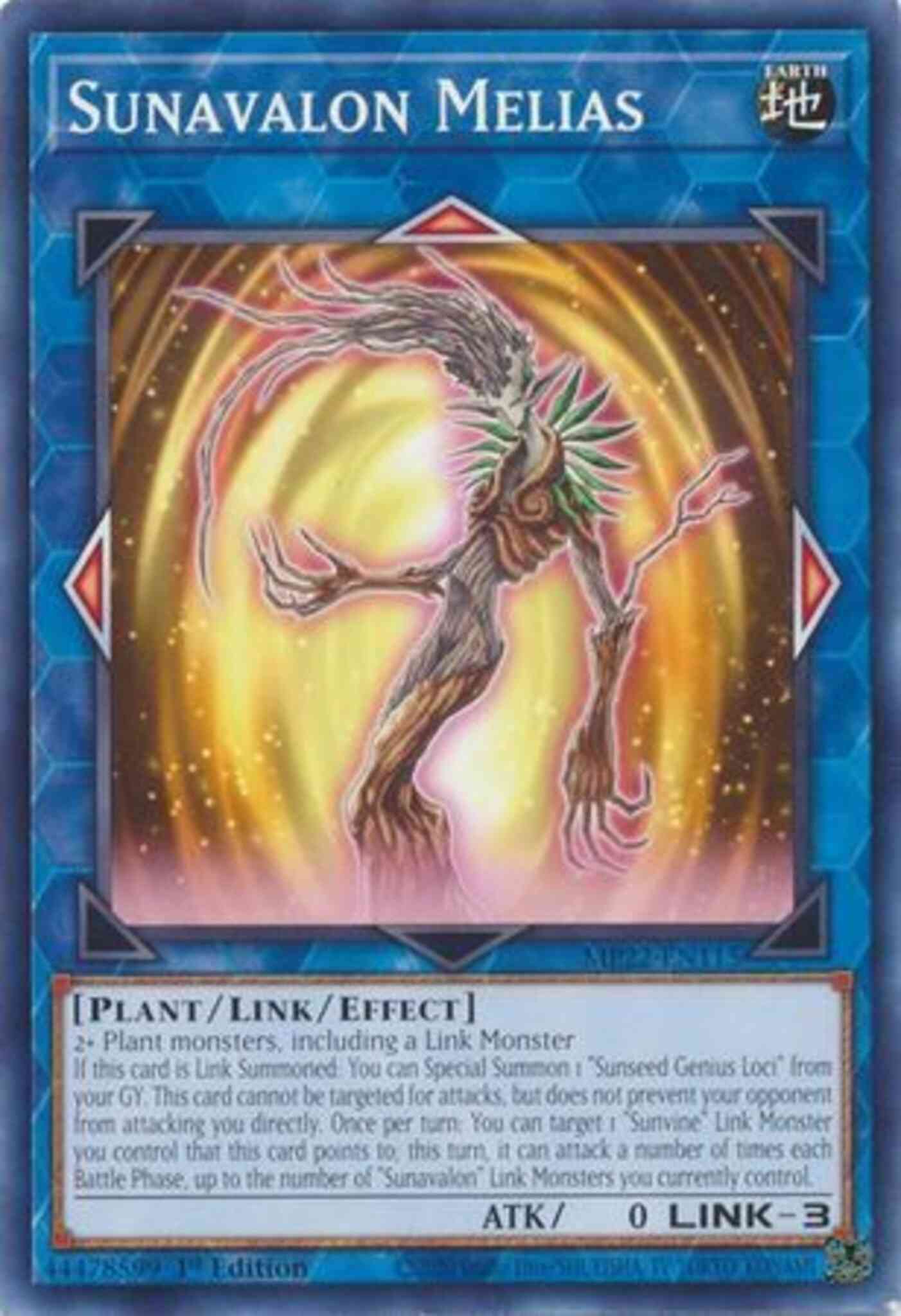 Sunavalon Melias - MP22-EN115 - Common - 1st Edition