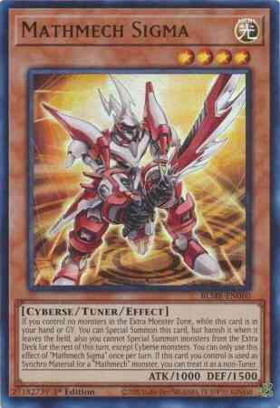 Mathmech Sigma - BLMR-EN060 - Ultra Rare - 1st Edition