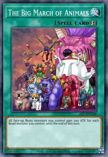 The Big March of Animals - SBCB-EN055 - Common - 1st Edition