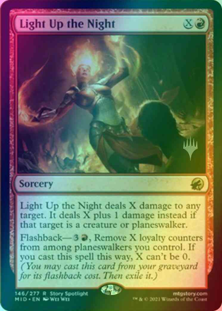 Light Up the Night [Promo Pack] [146p] [Innistrad: Midnight Hunt Promos]  [Foil] – Face to Face Games