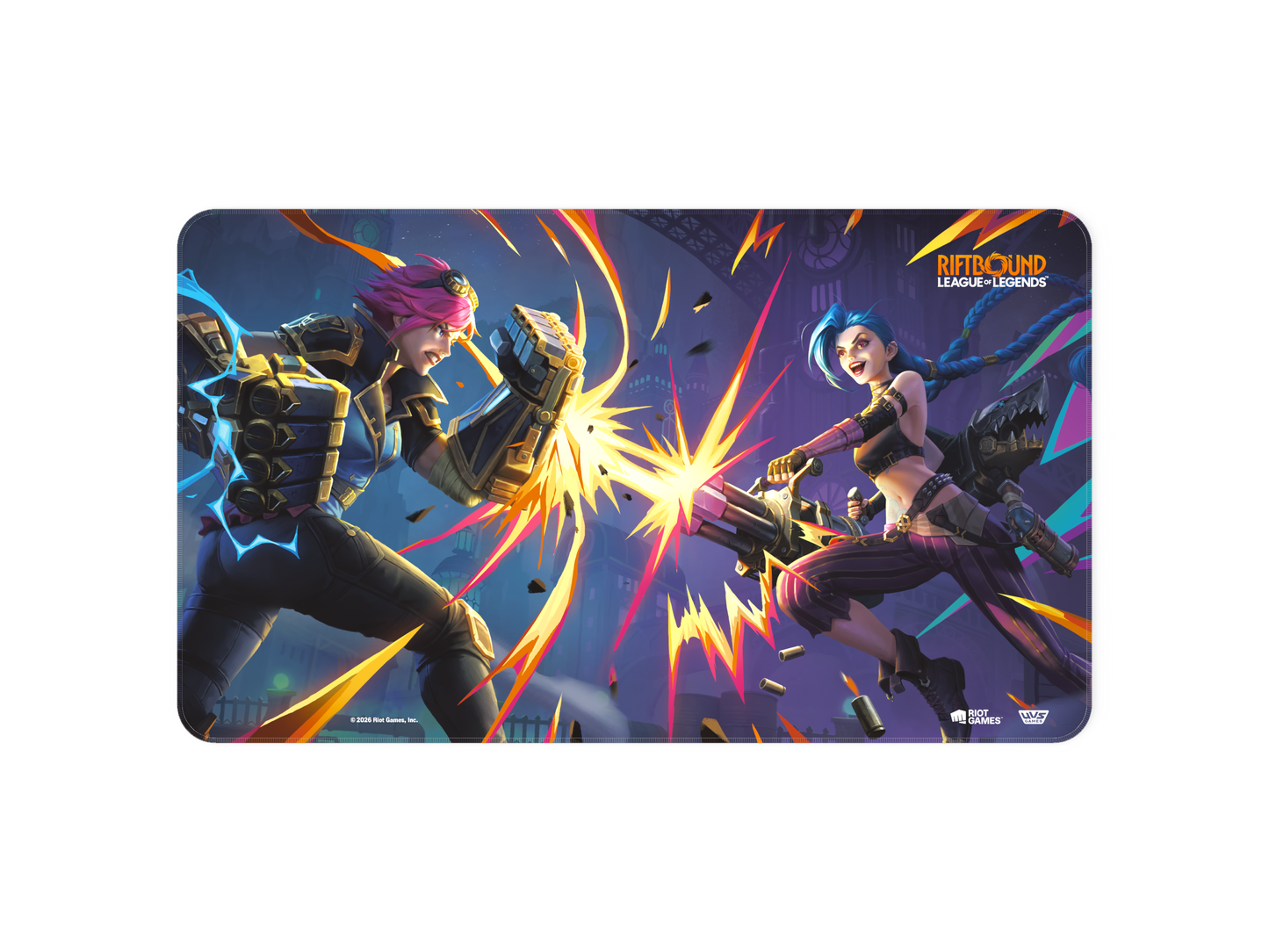 Riftbound: League of Legends TCG Playmat - Vendetta - Vi vs Jinx