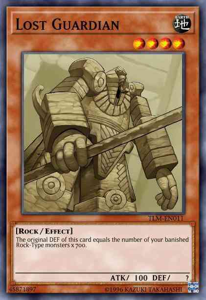 Lost Guardian - DR3-EN191 - Common - Unlimited