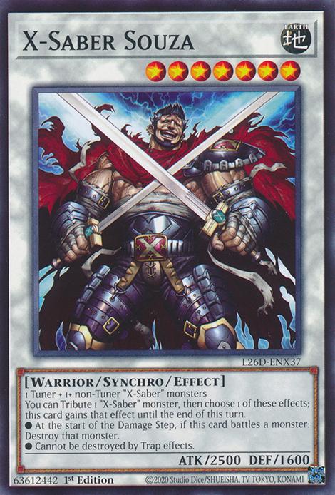 X-Saber Souza - L26D-ENX37 - Common - 1st Edition