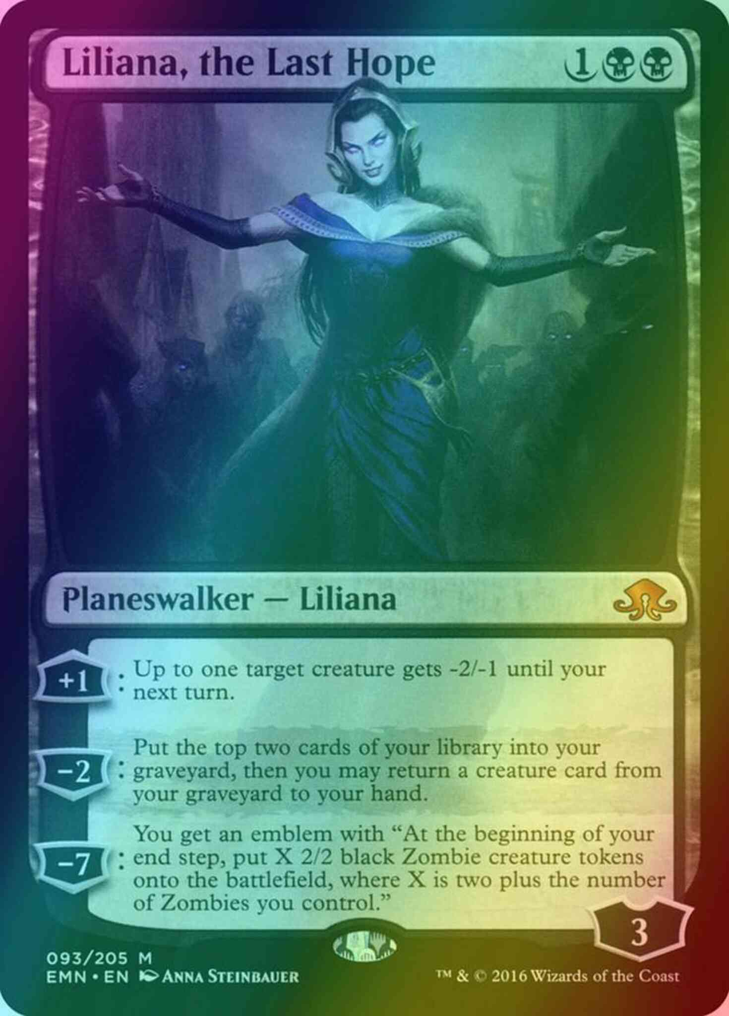 mtg lotr art cards Liliana, the Last Hope [93] [Eldritch Moon] [Foil] – Face to Face Games