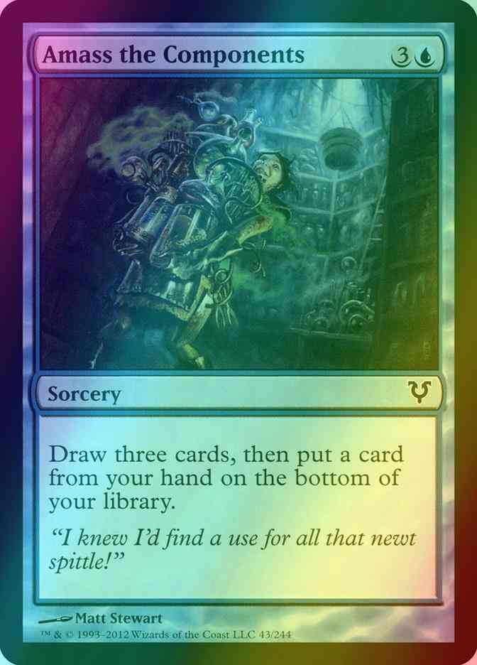Amass the Components [43] [Avacyn Restored] [Foil] – Face to Face Games