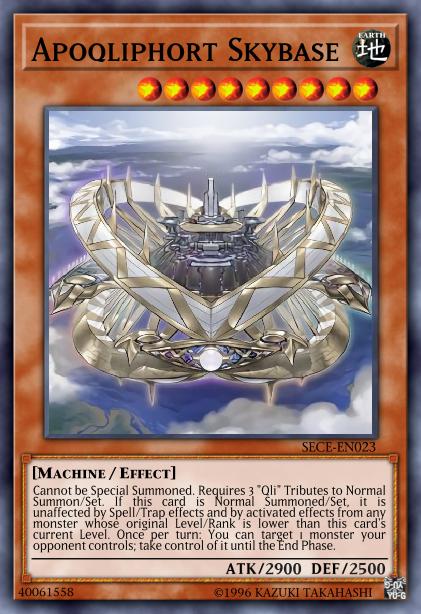 Apoqliphort Skybase - SECE-EN023 - Ultra Rare - Unlimited