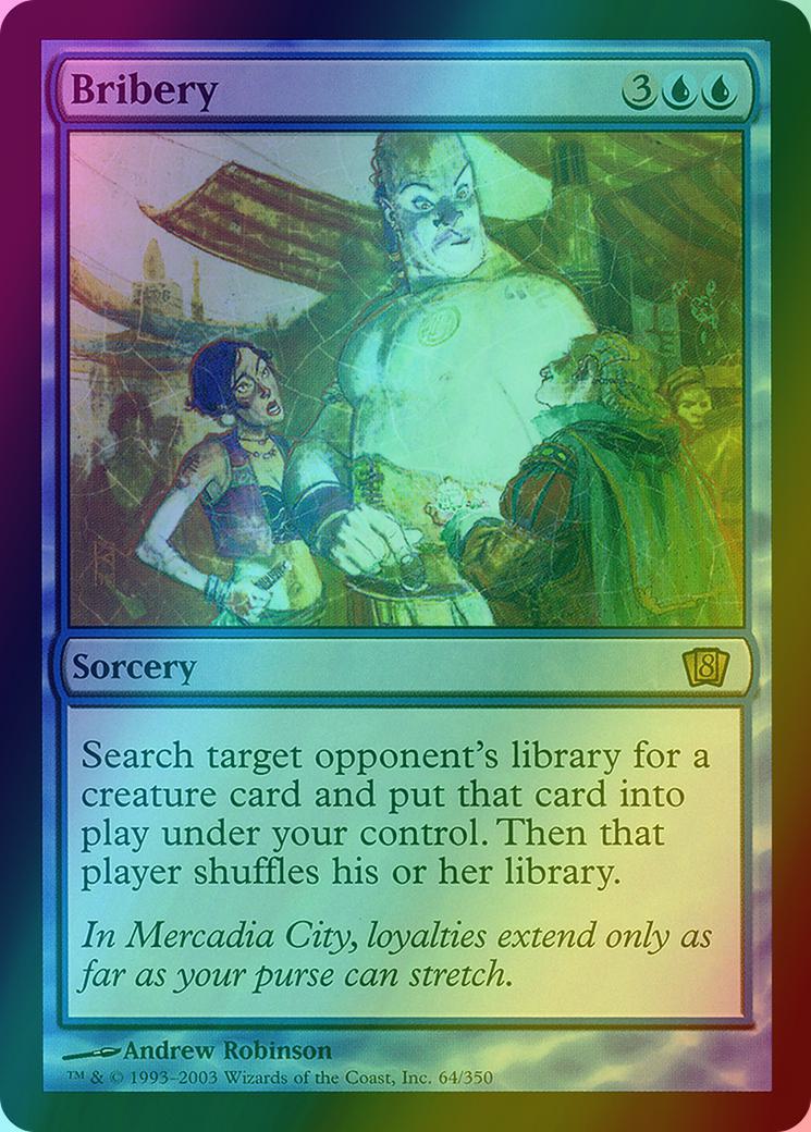 mtg cards like bribery Generic (Foil Etched) (482) : Toys & Games Then that player shuffles. Bribery counters in the game?
