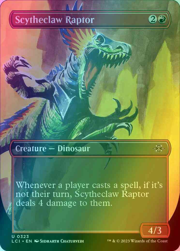 Scytheclaw Raptor [323] [Borderless] [The Lost Caverns of Ixalan] [Foil] –  Face to Face Games