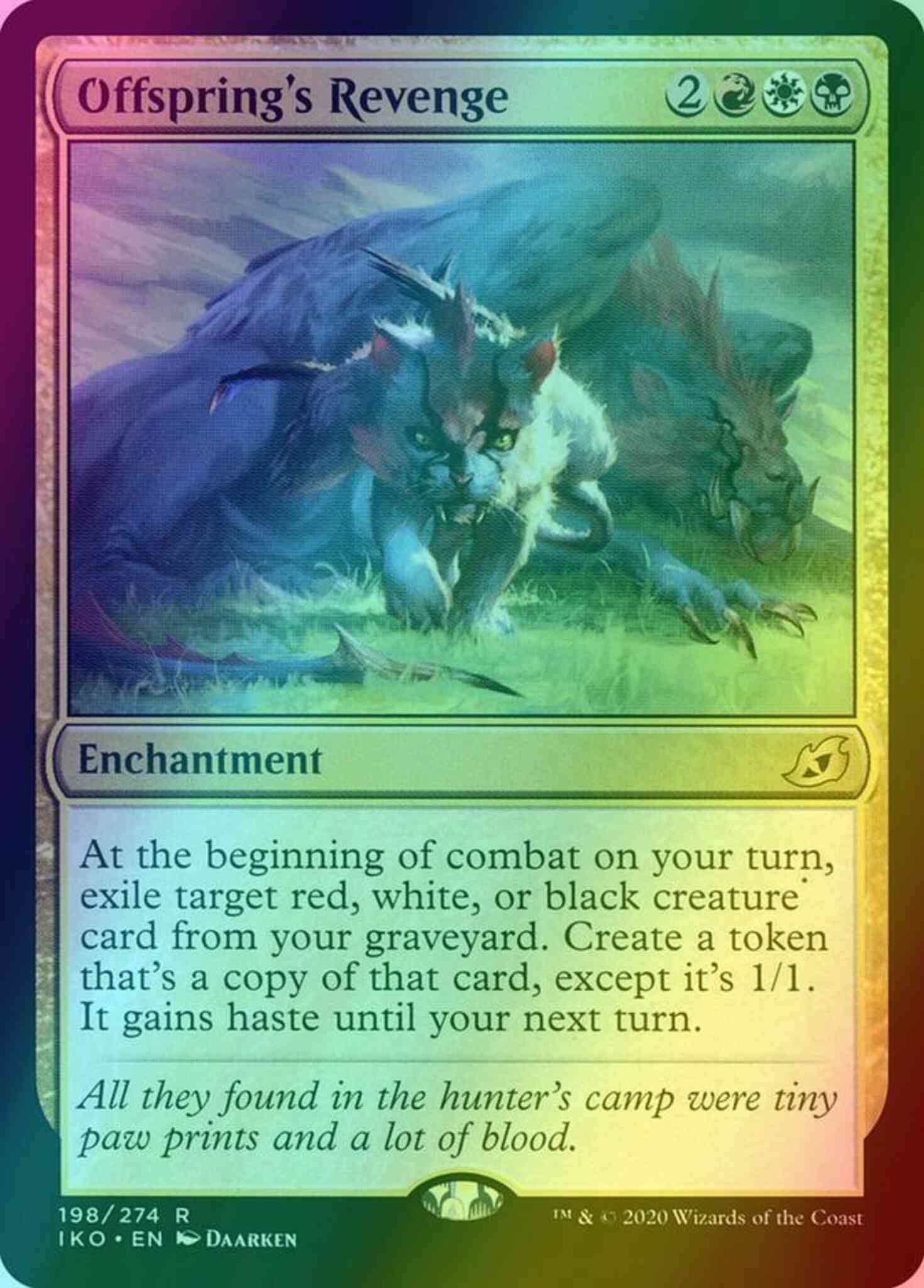 Offspring's Revenge [198] [Ikoria: Lair of Behemoths] [Foil]  Face to Face  Games