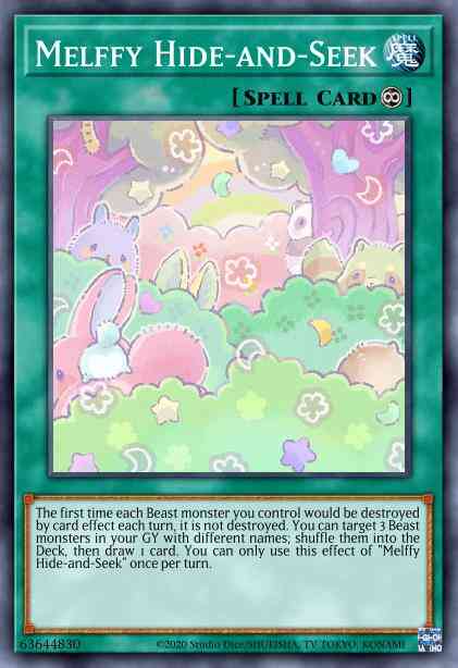Melffy Hide-and-Seek - ROTD-EN057 - Common - 1st Edition