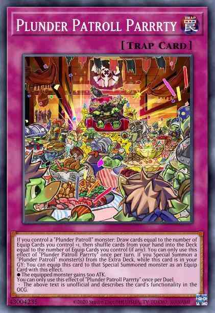 Plunder Patroll Parrrty - ETCO-EN091 - Super Rare - 1st Edition