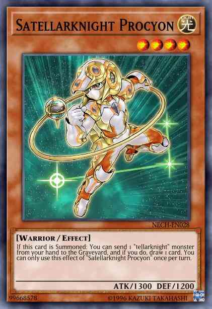 Satellarknight Procyon - NECH-EN028 - Common - Unlimited