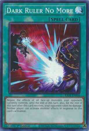 Dark Ruler No More - RA01-EN060 - Super Rare - 1st Edition
