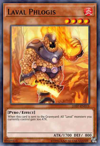 Laval Phlogis - HA07-EN002 - Super Rare - 1st Edition