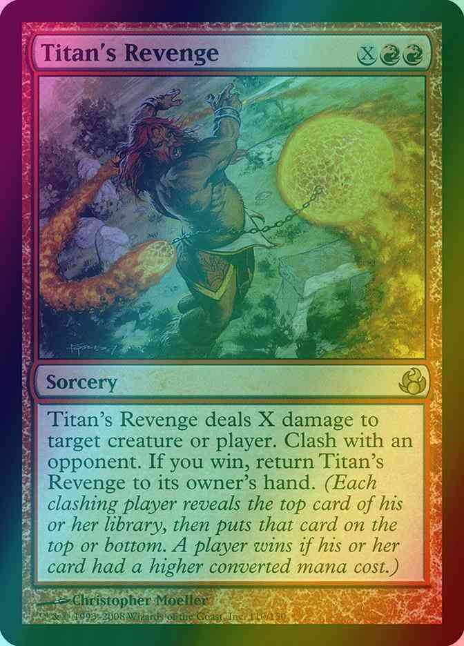 Titan's Revenge [110] [Morningtide] [Foil]  Face to Face Games
